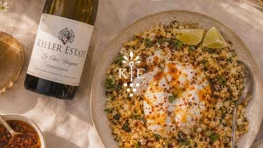 Chardonnay — Grilled Esquites, Burrata & Chile de Árbol Honey