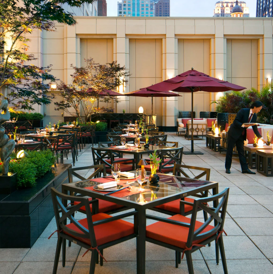 Celebration Dinner at Shanghai Terrace, Peninsula Hotel Chicago